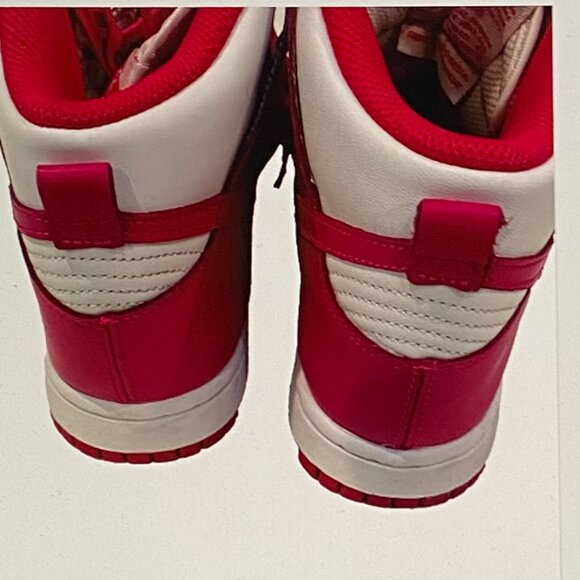 NIKE LADIES DUNK HIGH POINT SNEAKERS SZ 8 GREAT COND - Picture 9 of 10